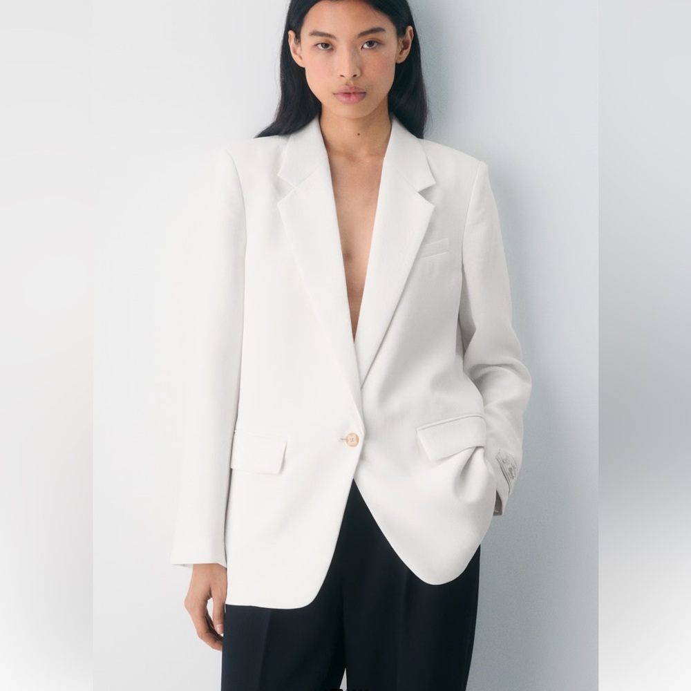 Aritzia WILFRED Generation Blazer - Crepette - Birch